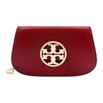 TORY BURCH Кожаная бордовая сумка через плечо - фото 2