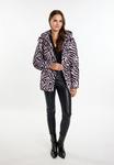 Пуховик faina Steppjacke Mit Zebra Print, цвет Mauve Zebra - фото 2