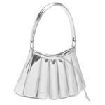 LACOSTE Полиуретановая сумка малая unisex silver - фото 3