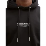 Худи Tom Tailor Relaxed Printed, черный - фото 5