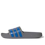 Тапочки adidas Adilette Aqua K Grey/Blue, серый - фото