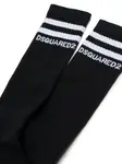 Носки с логотипом DSQUARED2 KIDS, черный - фото 2