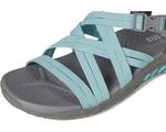 Сандалии SKECHERS Reggae - Morning Light, цвет Gray/Aqua - фото 6