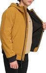 Мужская водонепроницаемая куртка-бомбер Levi's Softshell с капюшоном, New Mustard - фото 2