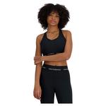 Спортивный бюстгальтер New Balance Sleek Medium Support, черный - фото 4