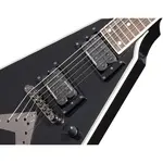 Электрогитара Epiphone Dave Mustaine Flying V Custom - Черный металлический - фото 8