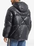 Стеганое пальто с капюшоном Khrisjoy, черный - фото 4