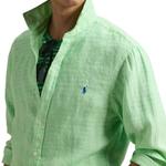 Рубашка мужская Polo Ralph Lauren, зеленый - фото 7