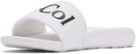 Columbia womens Slide, White/Black - фото 2