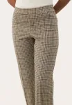 Брюки понтас Part Two, Toasted Coconut Check - фото 3