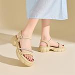 Сандалии женские Kekafu, бежевый - фото 21