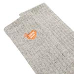 Носки с ворсом и сердечками Human Made, серый - фото 2