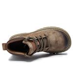 Ботинки Martin Boot женские Laorentou, хаки - фото 5