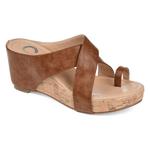 Босоножки Rayna на танкетке Journee, коричневый - фото 2