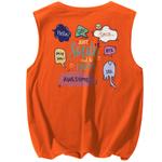 Майка Unisex WARRIOR, оранжевый - фото