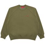 Толстовка Supreme Small Box Raglan Crewneck, зеленый - фото