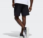 Шорты m short library logo sports shorts black Adidas, черный - фото 4