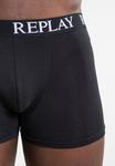 Трусы REPLAY BOXER STYLE 01/C BASIC CUFF LOGO 2PCS BOX Replay, черный - фото 3