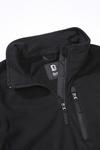 Свитер Brandit Fleece Half Zip Sweater, черный - фото 4