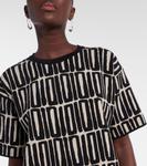 Оспайт хлопковое мини-платье S Max Mara, Fondo - фото 4