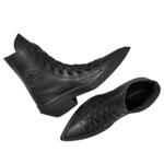 (WMNS) Converse Chuck 70 De Luxe Pointed High 'Triple Black' - фото 6