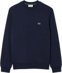 Lacoste мужской Classic Fit флисовая толстовка, Navy Blue - фото 4