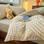 LUOLAI HOME Комплект постельного белья, 200 см, 4 предмета - фото 10