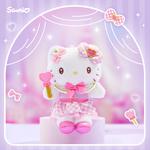 Плюшевый кулон Hello Kitty с блестящим сердечком, высота 8 см Sanrio - фото 4