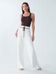 Широкие брюки BWLDR ELENOR, белый - фото