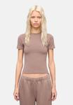 Футболка UTOPJA Basic T-shirt, Light Brown - фото