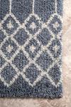 Ковер-дорожка nuLOOM, 77 x 244 см, Moroccan Barbara, Grey - фото 4