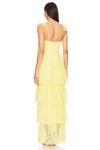 Платье макси cantini Tularosa, желтый - фото 3