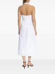 Платье миди с корсетной талией Cult Gaia, белый - фото 4