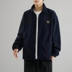 Воин Бархатное прикосновение Пальто Унисекс, Тёмно-синий - фото 9