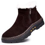 Зимние ботинки мужские черный Zuwudong - фото 4