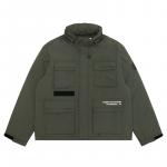 Куртка с капюшоном и карманами Aape, зеленый khe - фото 7