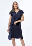 Дневное платье GOLDNER, темно-синий - фото 5