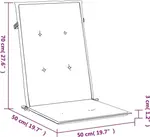 Подушки для стула Vidaxl, серо-коричневый - фото 6