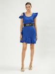 Мини платье Influencer Dress, королевский синий - фото 4