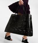 Большая кожаная сумка-тоут mina 50 Alaïa, черный - фото 2