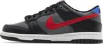 Кроссовки Dunk Low GS 'Black Red Blue', черный - фото 3