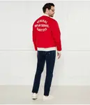 Университетский Бомбер Regular fit Replay, красный - фото 2