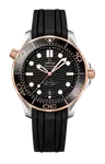 Часы diver 300m co axial master chronometer Omega - фото
