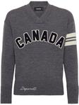 DSQUARED2 джемпер с нашивкой Canada, серый - фото