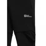 Брюки Jack Wolfskin Hikeout Zip Away, черный - фото 5