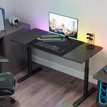 Компьютерный стол PSEAT 140 см матовый черный - фото