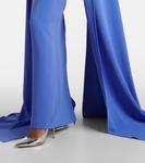 Платье из крепа с накидкой Моргана Solace London, Iris Blue - фото 5