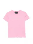 Футболка с логотипом John Richmond Junior, розовый - фото