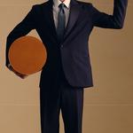 Галстук мужской из шелка тутового шелкопряда антрацитовый HERMES - фото 2