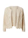 Вязаный кардиган JDY Sun, песочный - фото